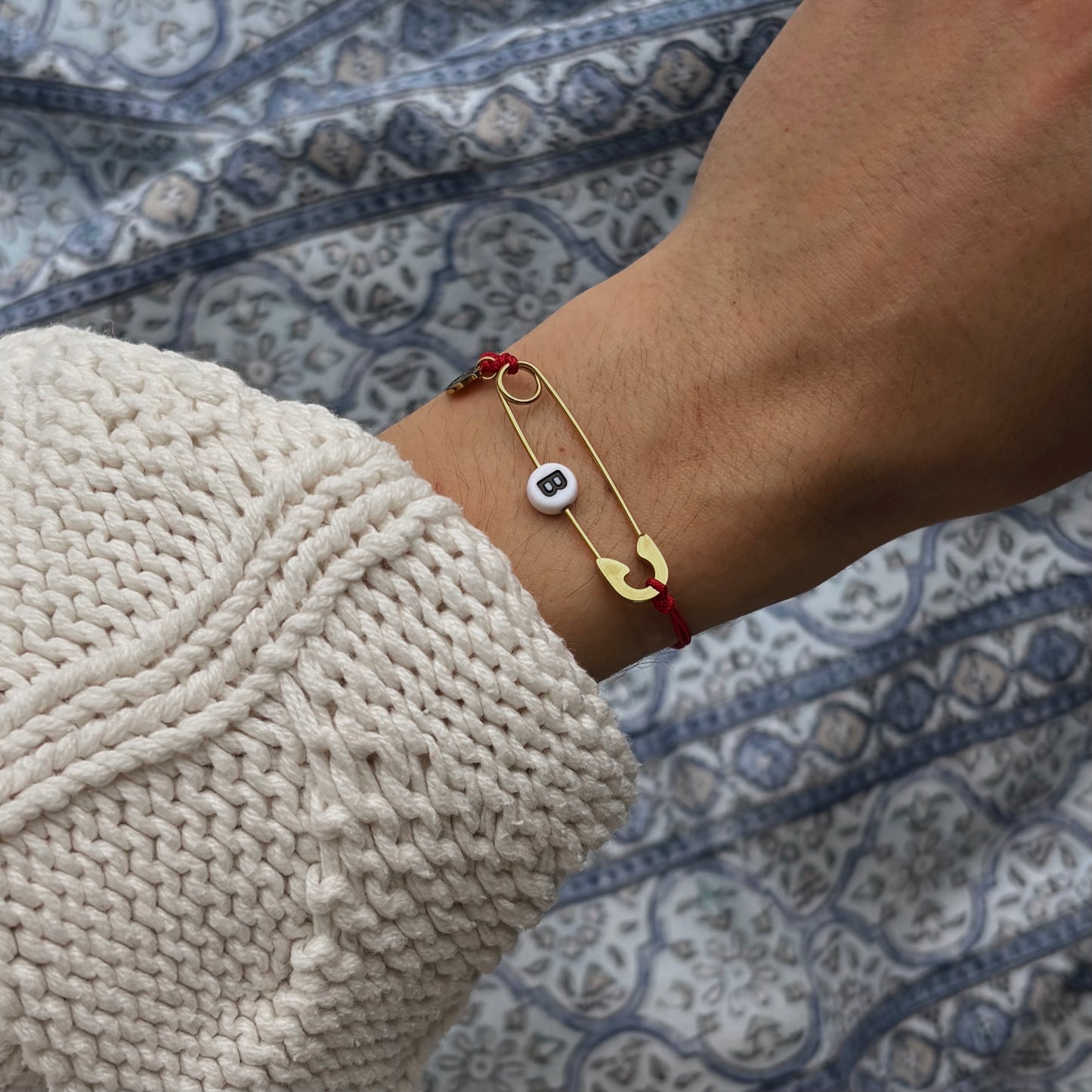 Safety Pin Armband