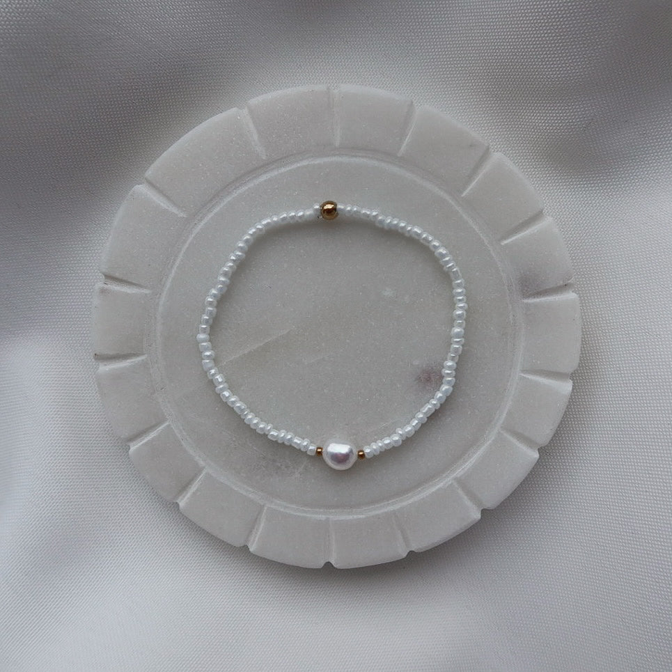 Armband mit Süßwasserperle