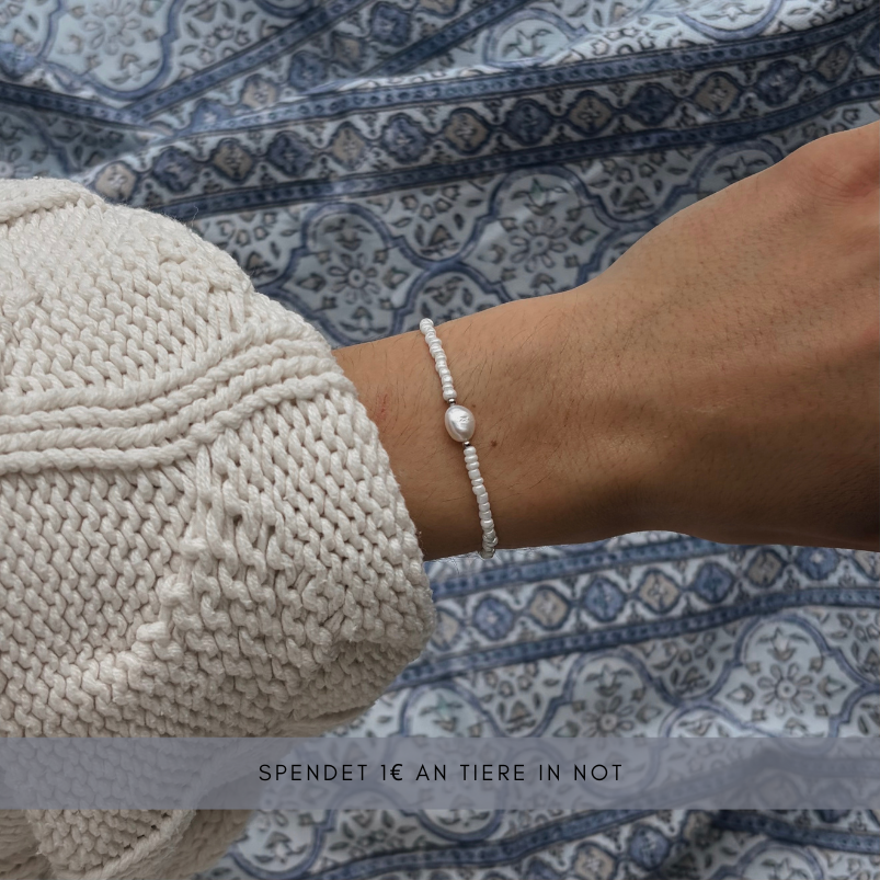 Armband mit Süßwasserperle