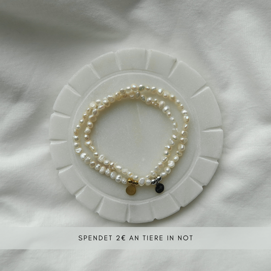 Armband mit Süßwasserperlen