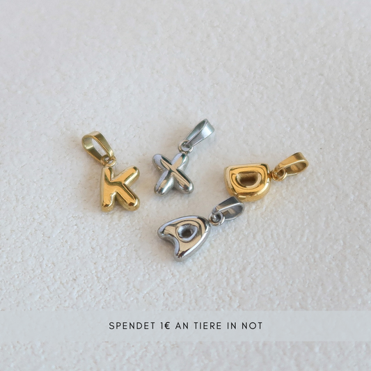 Buchstaben Charm/Anhänger